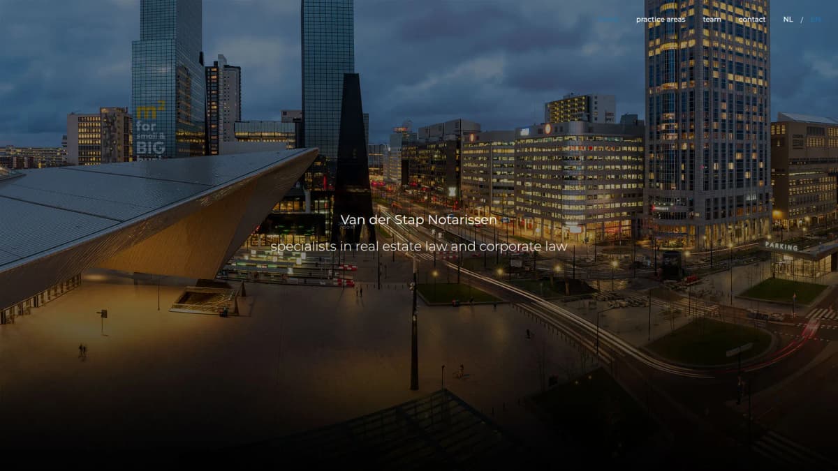 Van der Stap Notarissen B.V. — notariskantoor in Rotterdam