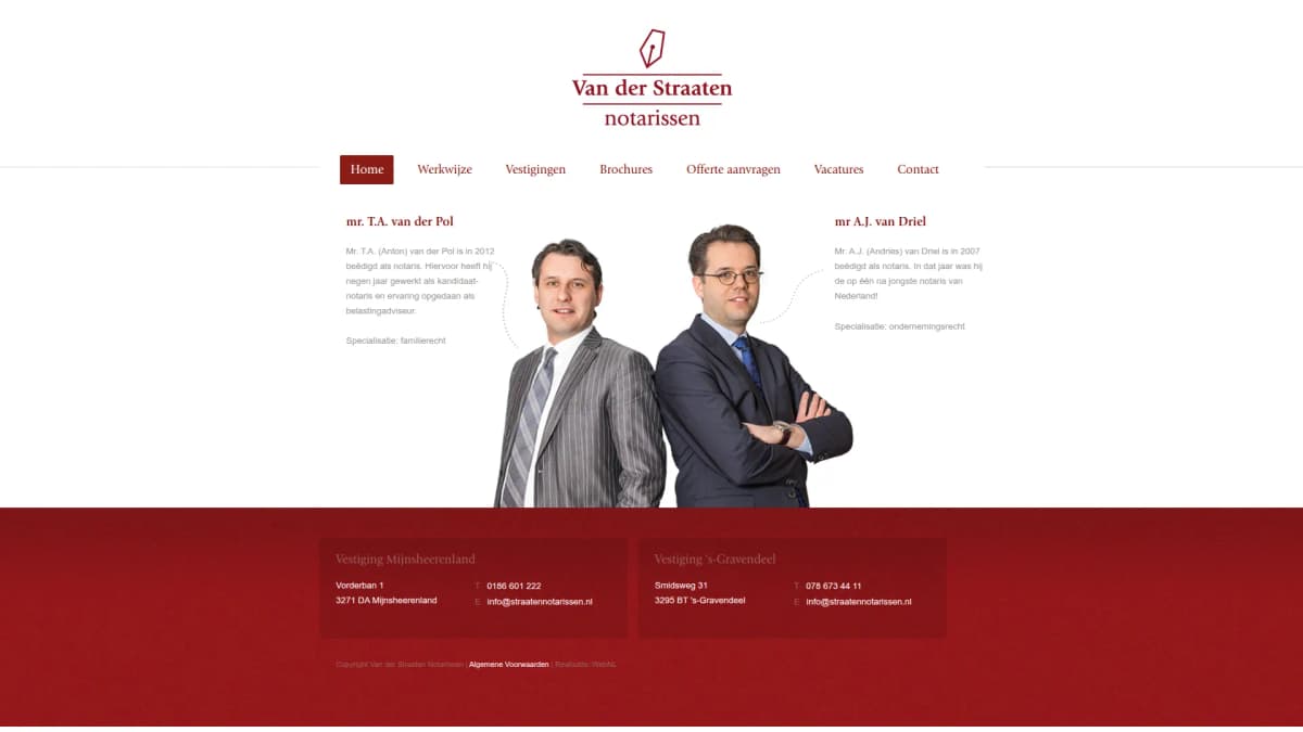 Van der Straaten Notarissen — notariskantoor in 's-Gravendeel