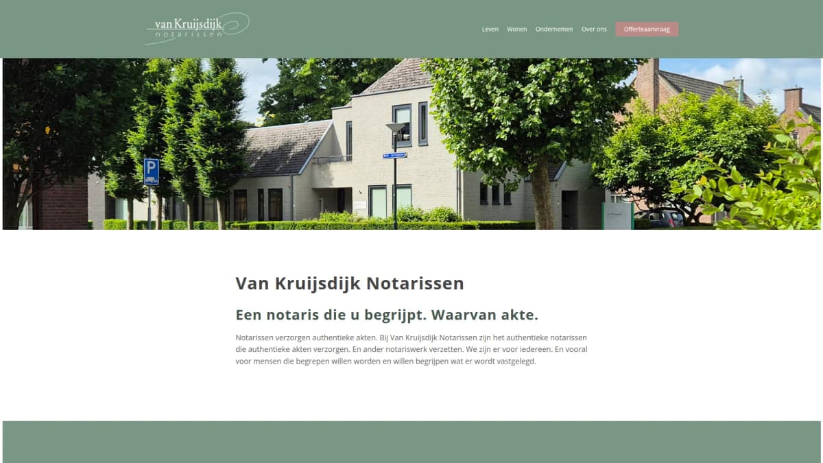 Van Kruijsdijk Notarissen — notariskantoor in Schijndel