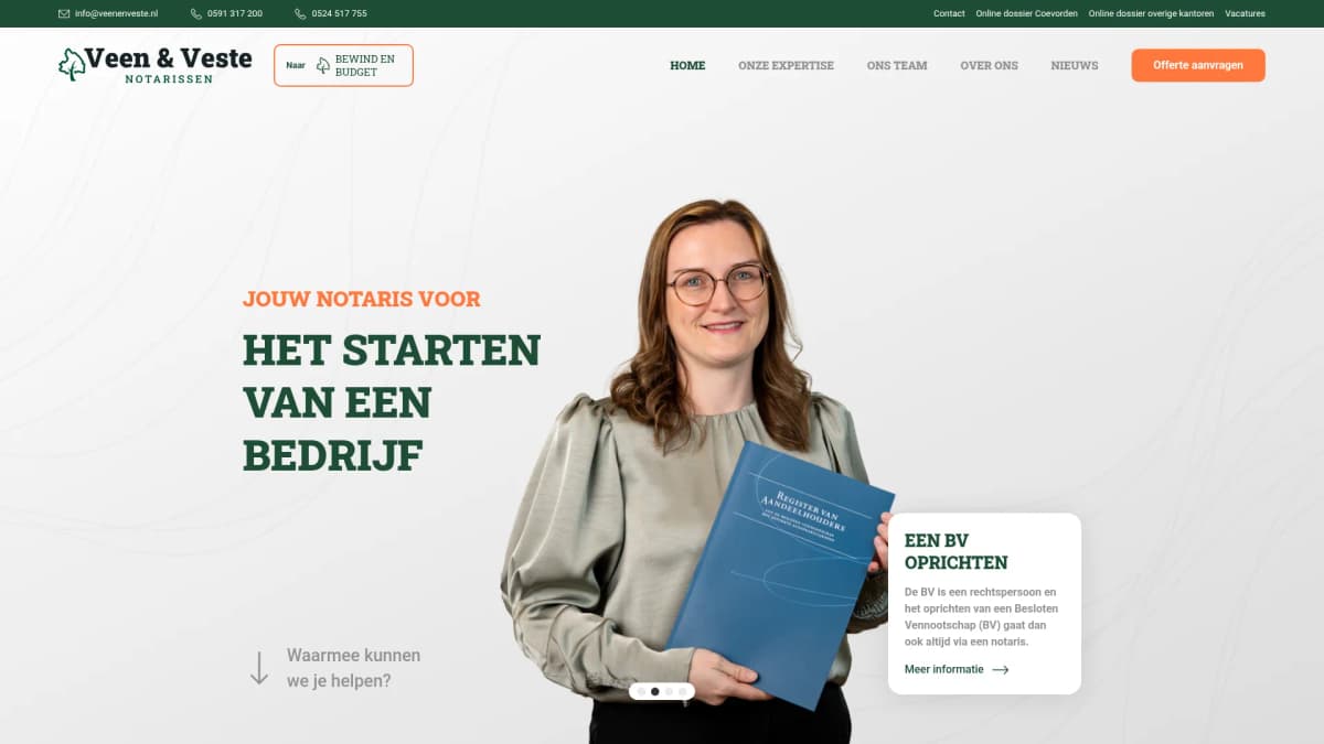 Veen en Veste Notarissen — notariskantoor in Emmer-Compascuum