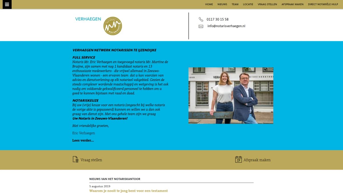 Verhaegen Netwerk Notarissen — notariskantoor in IJzendijke