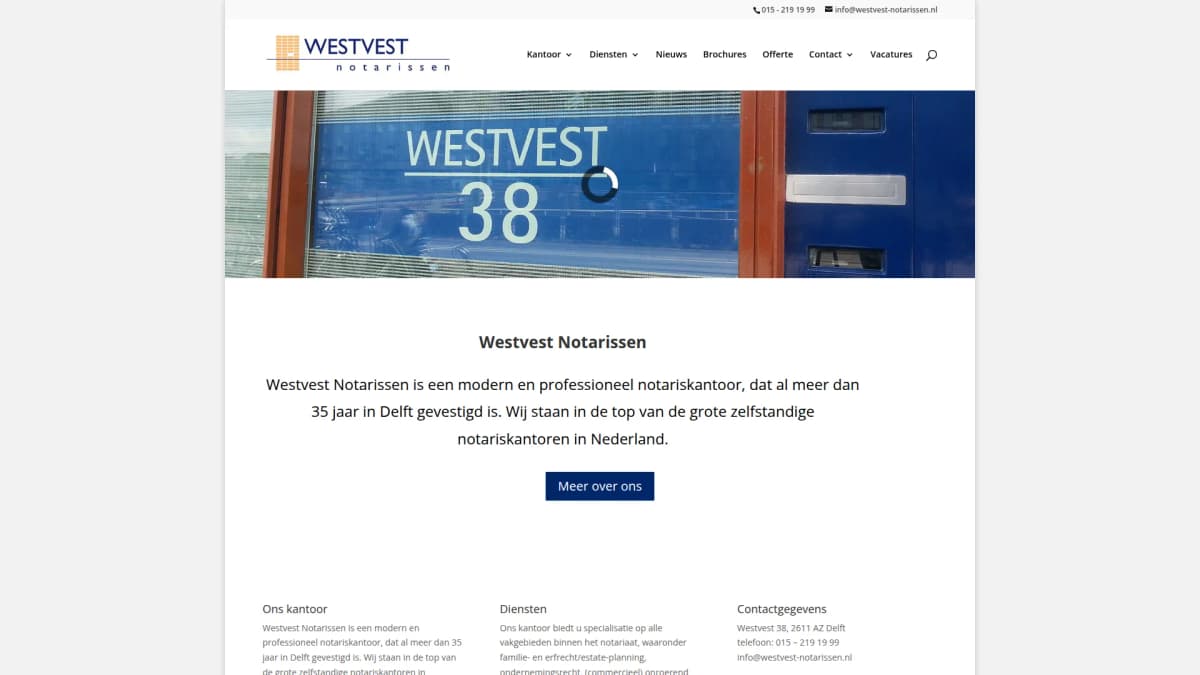 Westvest Notarissen — notariskantoor in Delft