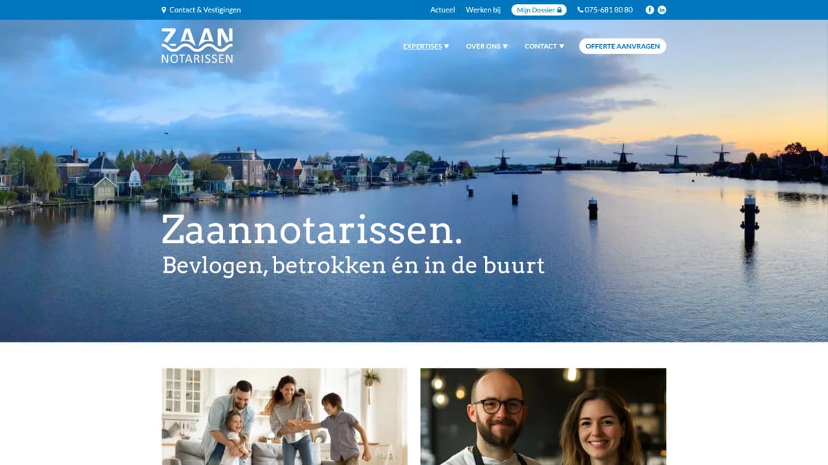 Zaannotarissen — notariskantoor in Wormerveer