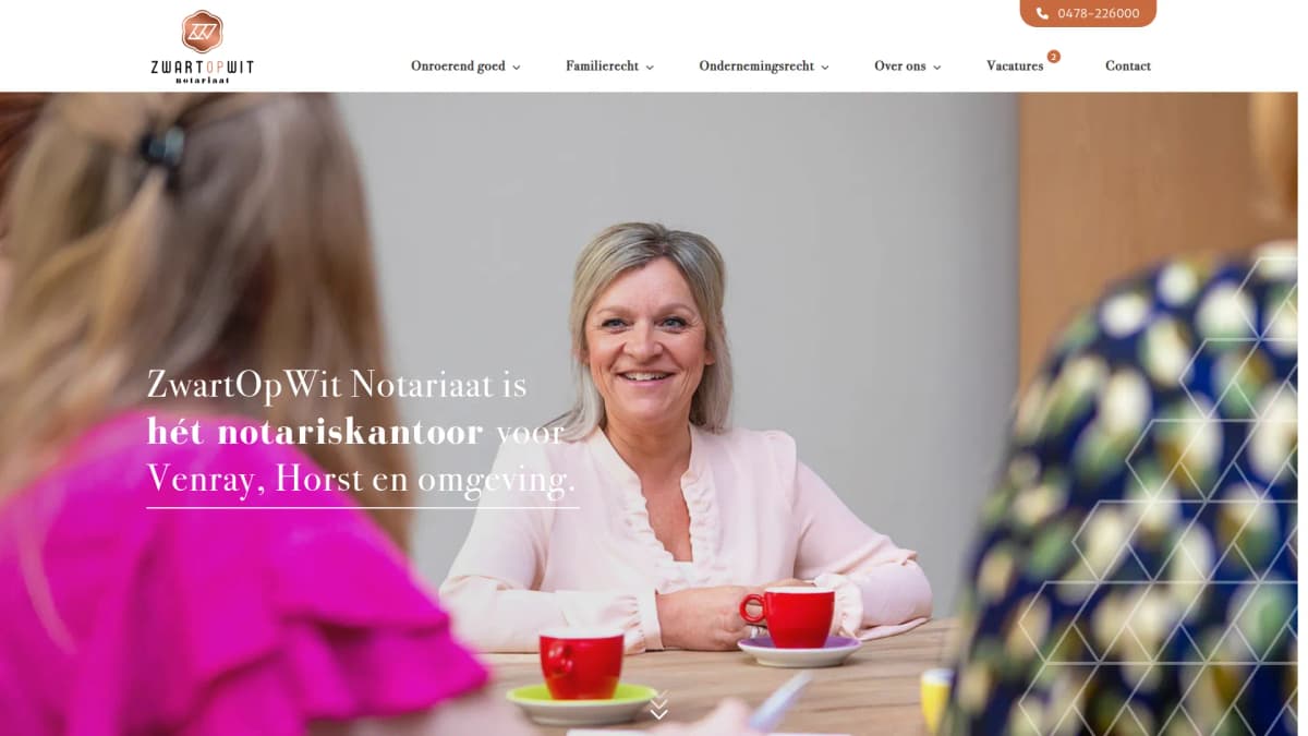 ZwartOpWit Notariaat — notariskantoor in Venray