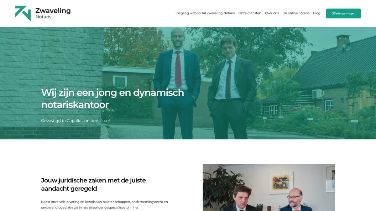 Zwaveling Notaris B.V. — notariskantoor in Capelle aan den IJssel